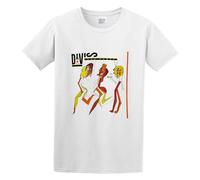 hanmeishi Miles Davis Star People Graphic Men's T-Shirt Unisex White Cotton Print Tee Shirts XL