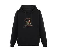 hanmeishi Motorbike Africa Twin for Japanese Motorcycle Fans Mens Hooded Unisex Black Sweatshirt XXL