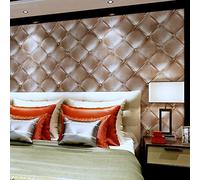 HANMERO Carta da parati Moderna 3d motivo di pelle Relief 3d per camera da letto, soggiorno, Hotel, Ufficio, corridoio, TV sfondo, Vinile- 0,53 * 10 m