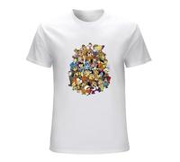 Hanna Barbera Group Charcoal Retro Hip Hop Mens Cotton Tshirt Size S