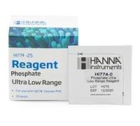 Hanna Instruments HI774-25 - Reagenti HC per controllo fosfato Acido Fosforico Ultra Low Range (2 set - 50 test)