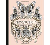 Hanna Karlzon Summer Nights Coloring Book (Copertina rigida) Hanna Karlzon