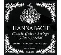 Hannabach 652597 Set 8 Corde per Chitarra Classica Serie 815, Tensione Media, Argentato