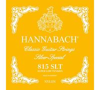 Hannabach 652774 Set Corde per Chitarra Classica Serie 815, ProfiPack Argentato SLT, Super Low Tension
