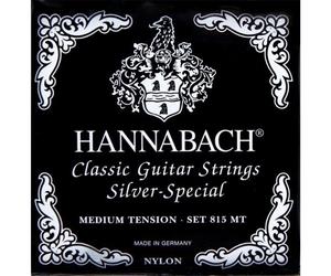 Hannabach 815MT Black Silver Special Cordiera per Chitarra Classica 0285/0447 Te