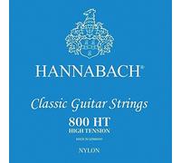 Hannabach Classical Guitar Strings Series 800 Super Low Tension argentate H/B2, 8002HT, corde per chitarra (filo di rame argentato, bassa tensione, per chitarre classiche entry level)