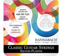 Hannabach Corde per chitarra classica 600 Set di corde con G3C G3 CARBON medium tension, 600MTG3C