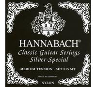 HANNABACH Corde per Chitarra Classica Argento Speciale E815MT Nero Di 652527 New