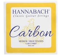 Hannabach Corde per chitarra classica CARBONO Tensione medio/alto - corde singole B2/Si2