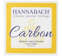 Hannabach Corde per Chitarra Classica Carbono Tensione Medio/Alto - Corde Singole G3/Sol3