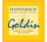 Hannabach Corde per chitarra classica 725MHT Goldin/Carbon Tensione Media/Alta Set