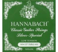 Hannabach Corde per chitarra classica Serie 815 Low Tension Silver Special, corde singole D4/Re4