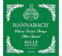 Hannabach corde per chitarra classica serie 815 set Low Tension (corde di alta qualità, multiuso per quasi tutti gli strumenti, corde per chitarra classica, Made in Germany), Verde