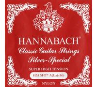 Hannabach Corde per Chitarra Classica Serie 815 Super High Tension Silver Special, Corde Singole A5/La5
