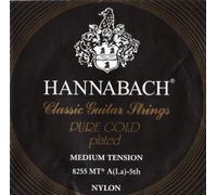 Hannabach Corde per chitarra classica, Serie 825 Tensione medio Special Gold - corde singole A5/La5
