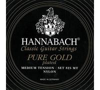 Hannabach Corde per chitarra classica, Serie 825 Tensione medio Special Gold - corde singole E1/Mi1