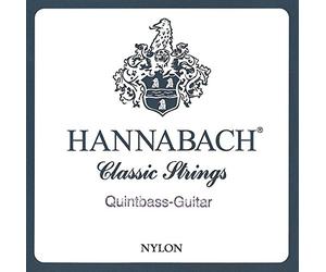 Hannabach corde per chitarra classica Serie 840 Medium Tension per chitarra quintbass, nylon trasparente, diapason 740-750 mm - C3-8403MT