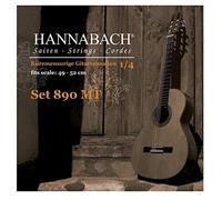 Hannabach Corde per chitarra classica Serie 890 MT per 1/4 chitarra per bambini Mensur: 49-52cm - Sol3 wound - 8903MTW 1/4