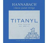 Hannabach Corde per chitarra classica, Serie 950 tensione alto Titanyl - corde singole E6/Mi6