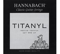 Hannabach Corde per chitarra classica, Serie 950 tensione medio Titanyl - corde singole E6/Mi6