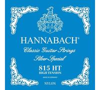 Hannabach corde per chitarra classica serie 815 set High Tension (corde di alta qualità, multiuso per quasi tutti gli strumenti, corde per chitarra classica, Made in Germany), Blu