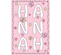 Hannah: A Personalized Notebook for Those Lucky Enough to Have the World's Most Wonderful Name