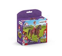HANNAH E CAYENNE cavallo e personaggio HORSE CLUB miniature in resina SCHLEICH 4