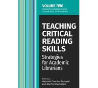 Hannah Gascho Rempel Teaching Critical Reading Skills Volume 2 (Tascabile)