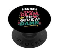 HANNAH Personalized Women's Gift Custom HANNAH PopSockets PopGrip Adesivo