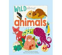 Hannah Porter Wild About Animals (Libro di cartone) Crazy Mad Wild