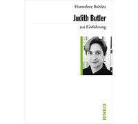 Hannelore Bublitz Judith Butler zur Einführung (Copertina rigida)