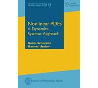Hannes Uecker Guido Schneider Nonlinear PDEs (Copertina rigida)