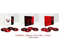 HANNIBAL - Stagione 1+2+3 (3 Box - 12 Dvd) Ediz. Italiana