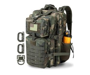 Hannibal Tactical Zaino tattico militare US Cooper da 40 l, zaino esercito Assault Pack 3 giorni Bug Out Go Bag Trekking