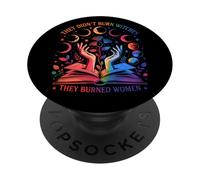 Hanno bruciato le donne non le streghe celeste potenziamento PopSockets PopGrip Adesivo
