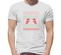 Hanno Un Saltellante 'Buon Natale - T-Shirt - Natale Pinguino Divertente Festivo