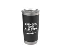 Hannover è una frase divertente come New York Bicchiere termico in acciaio inox doppia parete