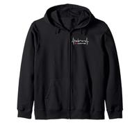 Hannover Skyline Battito del Cuore Germania Amo Hannover Felpa con Cappuccio
