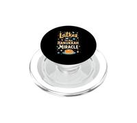 Hannukah Festa ebraica Chanukah Patate Food Latkes PopSockets PopGrip per MagSafe