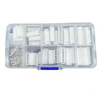 HanOaki 235 pezzi per JST XH2,54 mm 6/7/8/9/10 Pin Kit connettore con alloggiamento e terminali per PCB ed elettronica progetti