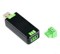 HanOaki Adattatore convertitore RS485, chip FT232RNL e SP485EEN con protezione da sovracorrente TVS, trasmissione 1200 metri per sensori PLC PC industriali (CH343G)