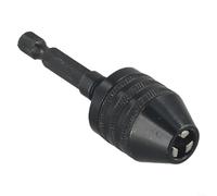 HanOaki Adattatore per mandrino per trapano elettrico con serraggio senza chiave 0 38 mm e gambo esagonale da 1/4 di pollice per utensili esagonali compatibile con punte da trapano