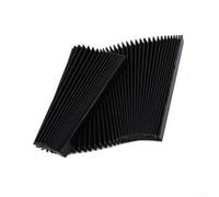 HanOaki Copertura protettiva flessibile a fisarmonica per fresatrice CNC, protezione antipolvere per viti di piombo, impermeabile, a prova di olio, attrezzature industriali (190 mm)
