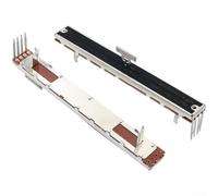 HanOaki Fader Pusher non motorizzato per Allen& Heath QU32 & GLD80 - Potenziometro a scorrimento B10K da 128 mm, controllo audio manuale a 4 pin con pellicola resistente alla polvere, costruzione in