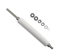 HanOaki G41011M Boccola cuscinetto a rulli per piastra di pressione per Zebra 105SL Plus 105SL+ 110Xi3 110Xi4 - Plastica e metallo ad alta resistenza, tolleranza ± 0,02 mm, per stampanti industriali