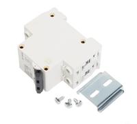 HanOaki Interruttore automatico miniaturizzato CC a 2 poli 1000 V 32 A viaggio termico curva C 4kA capacità di rottura per sistema solare fotovoltaico con montaggio su guida DIN (20A)