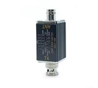 HanOaki Misuratore di potenza SWR portatile, 1-30 MHz 10 W, tester per rapporto di onda stazionaria con 6 indicatori di retroilluminazione a LED, per misurare la forza del segnale nella comunicazione