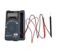 HanOaki Multimetro digitale Auto Range LCD Voltmetro AC DC Resistenza Continuità Diodo Tester Portatile Palmare XB866 600V Capacità Formato tascabile