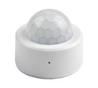 HanOaki Rilevatore di movimento PIR wireless, 120 gradi, portata 5 m, avvisi push a batteria, attività in tempo reale, sicurezza domestica per ingresso, camera da letto, ufficio, garage