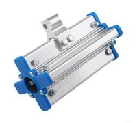 HanOaki Rullo elettrico in alluminio per prese d'aria della serra, compatibile con tubi da 25 mm e 32 mm, dispositivo di sollevamento resistente alla ruggine, per giardini (25 tubi)